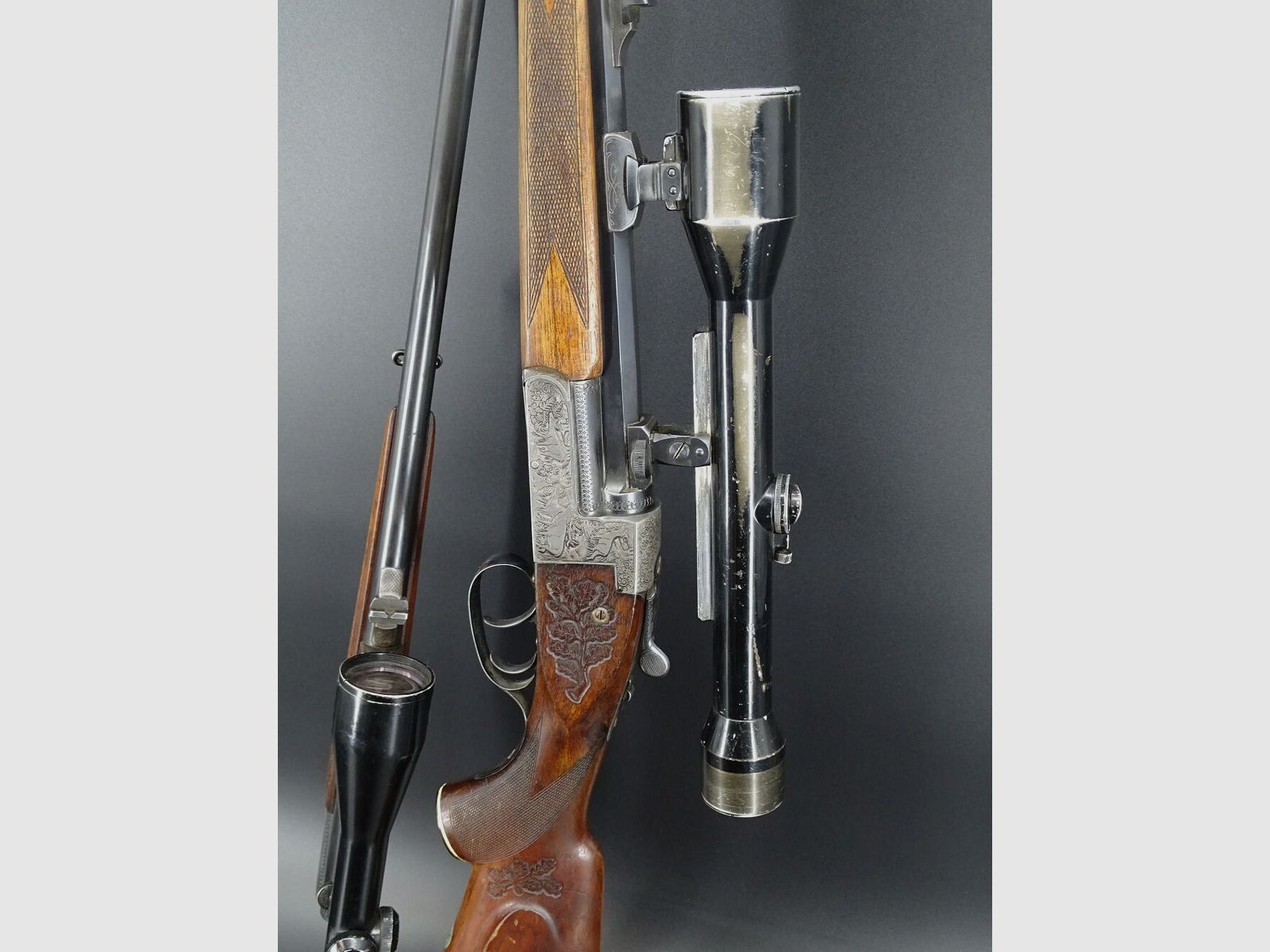 Kipplaufbüchse Rolf Ziehenhahn Suhl Kaliber 8x57IRS WL .222Rem Aus meiner Privatsammlung
