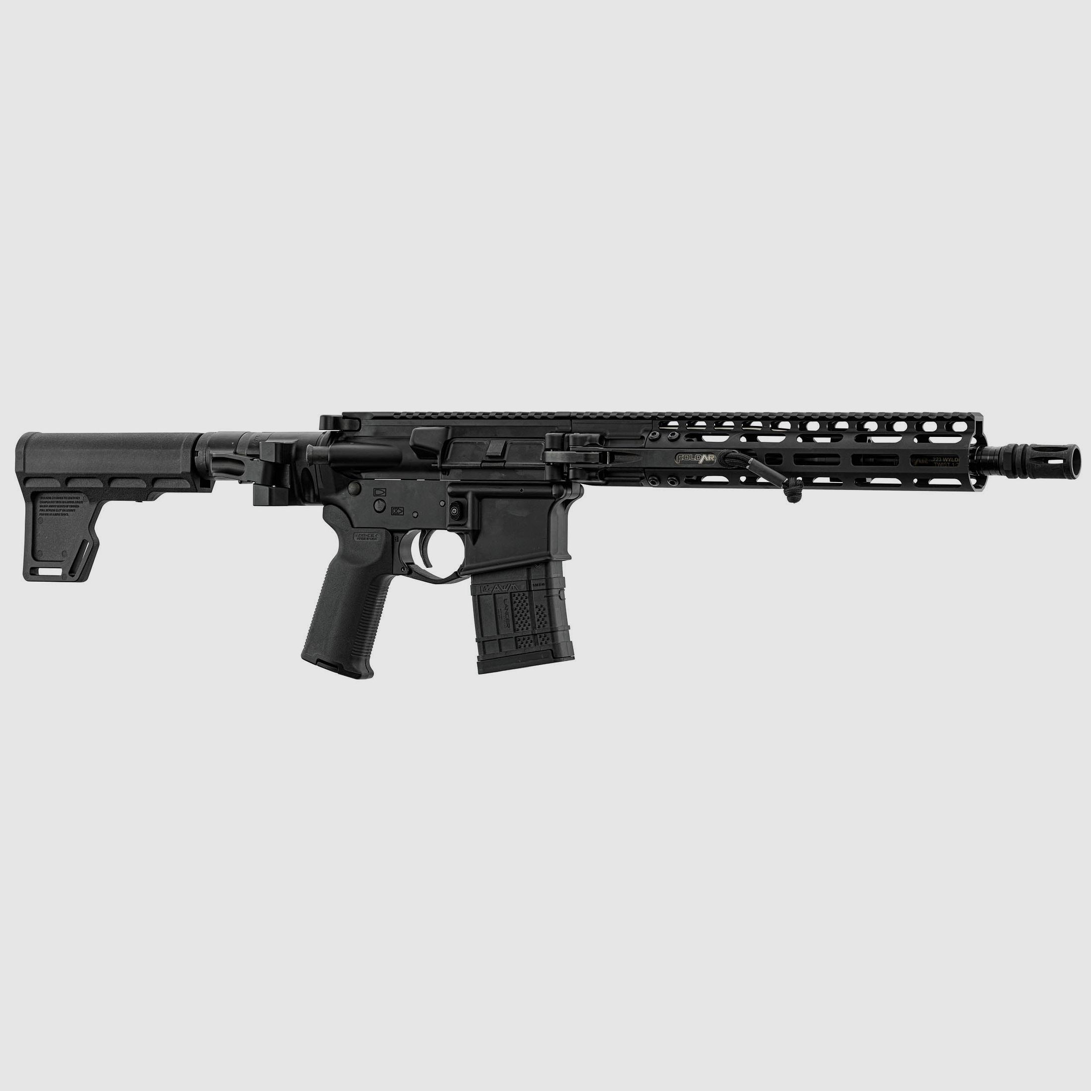 Rifle semiautomático AR15 Foldar plegable en 3, imagen 2 de 12