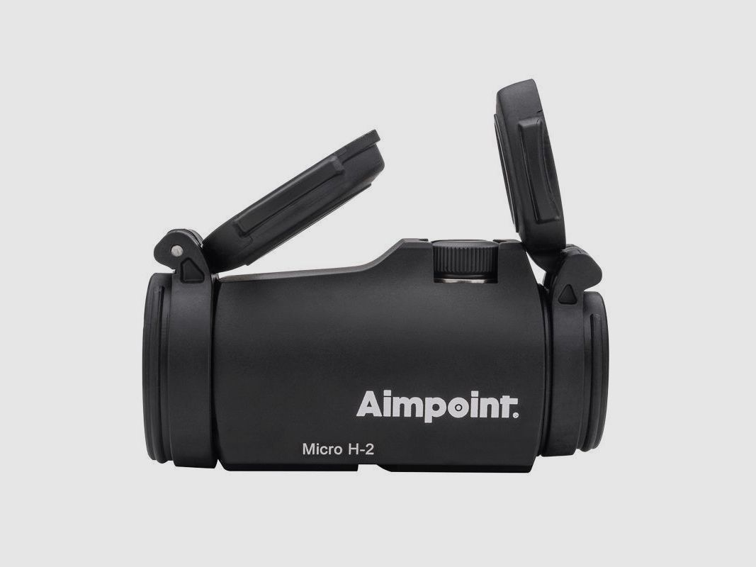 Aimpoint Rotpunktvisier Mod. Micro H-2 4 MOA / Schwarz ohne Adapter