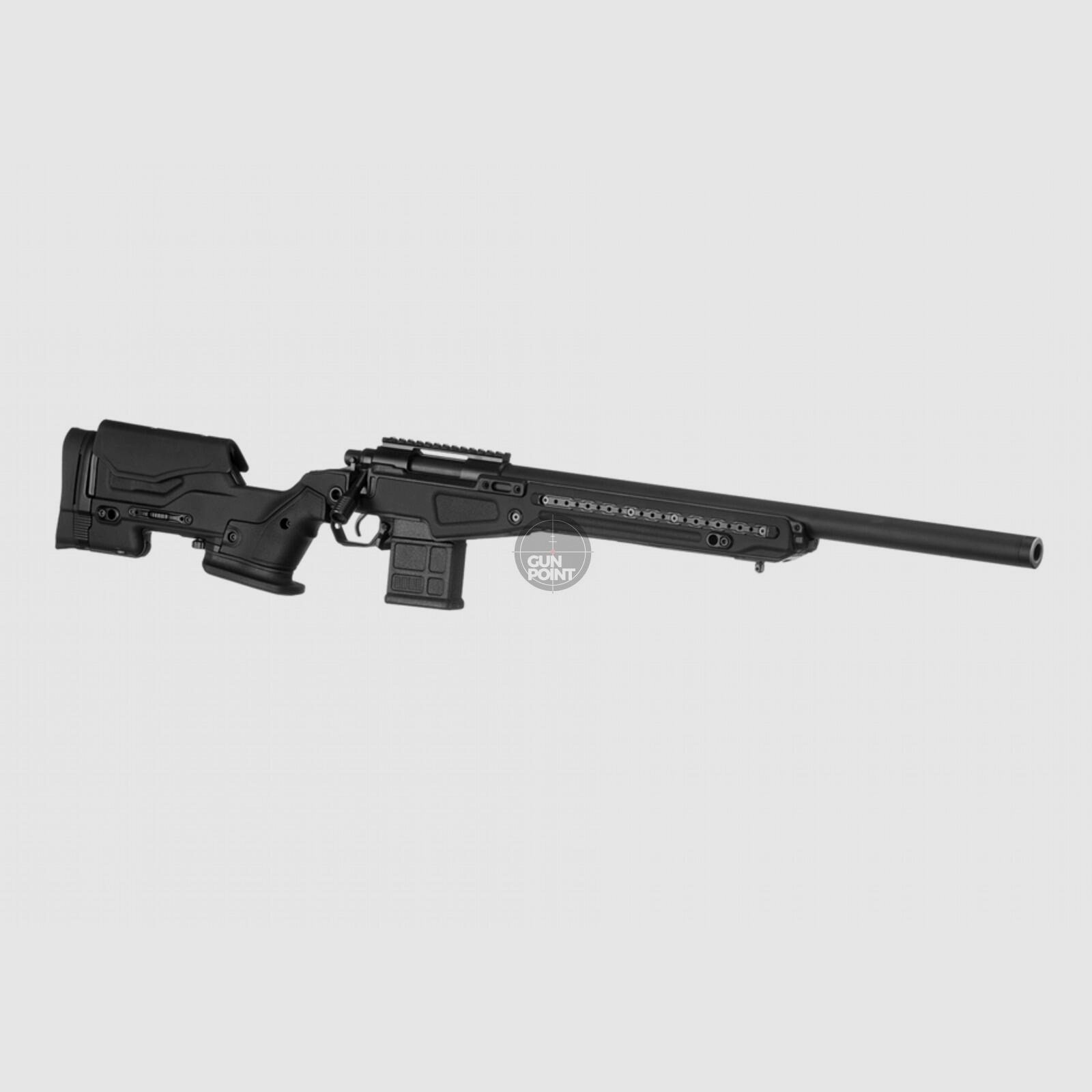 Softair - Sniper - Action Army - AAC T10 Bolt Action Sniper Rifle - ab 18, ber 0,5 Joule - Black