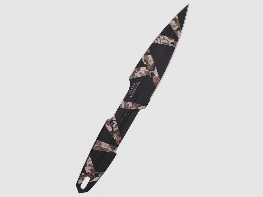 Extrema Ratio S-Thil Black Warfare taktisches Wurfmesser Böhler N690 Stahl