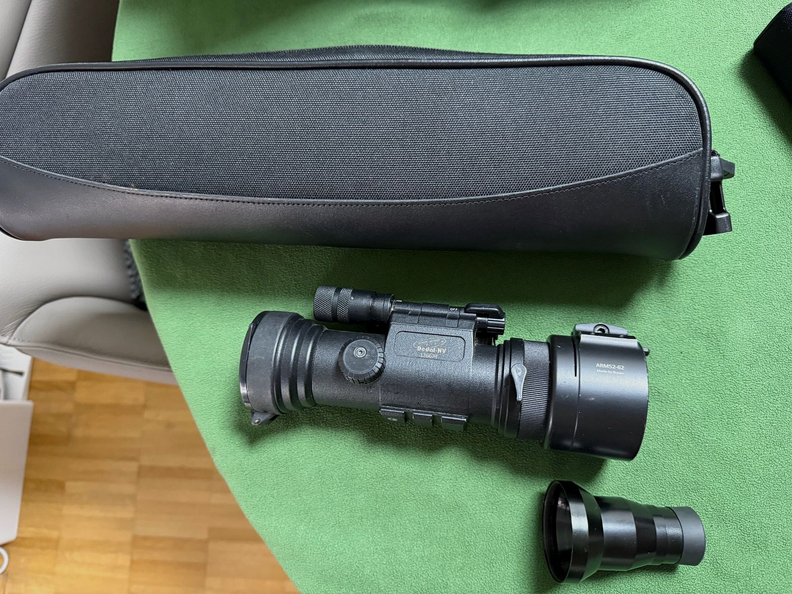 Dedal 541 mit 56 Rusan Adapter Nachtsicht Vorsatz