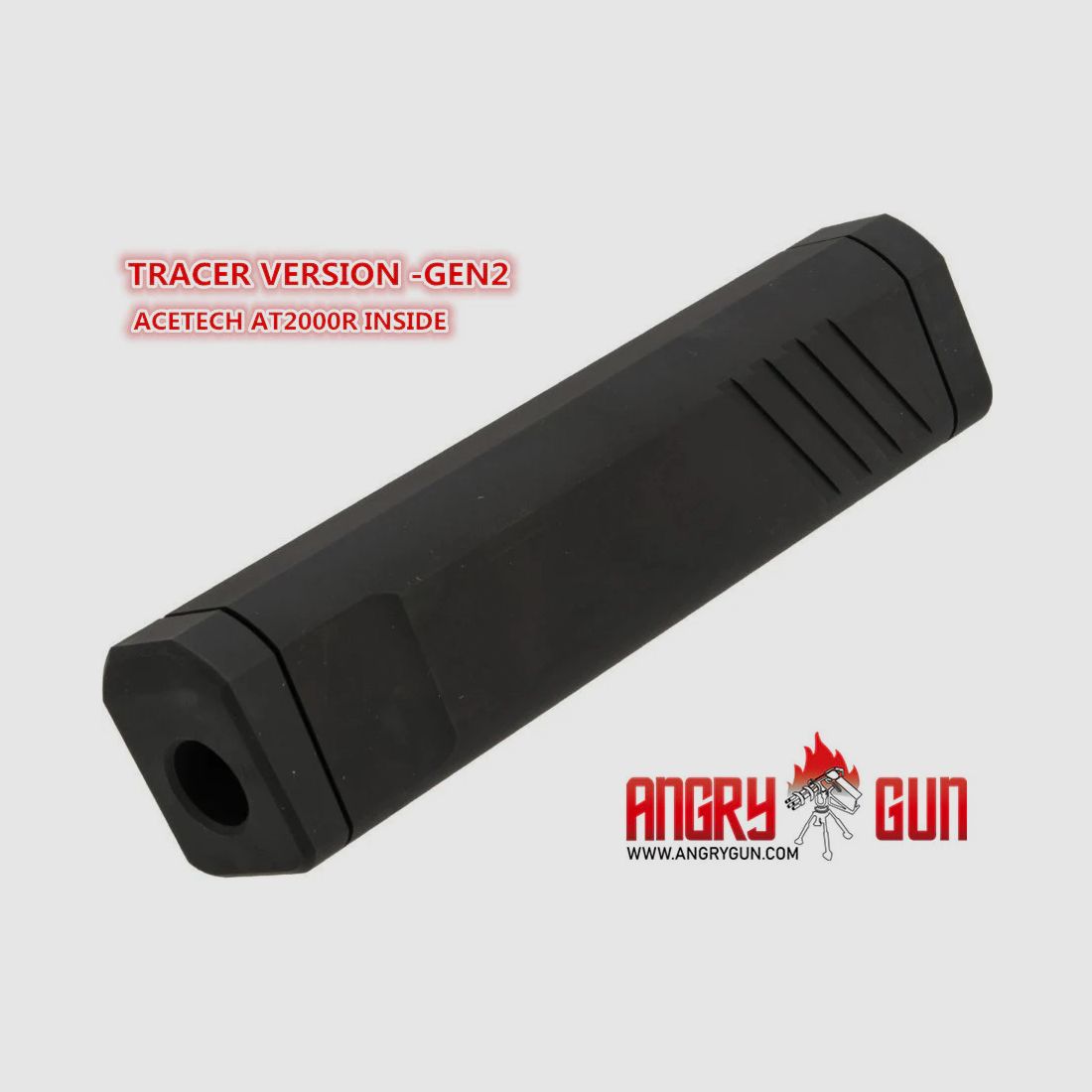 SUPPRESSORE TRACER GEN 2 VERSION ANGRYGUNKSV - KRYTAC KRISS AEG & GBB (Limitato)