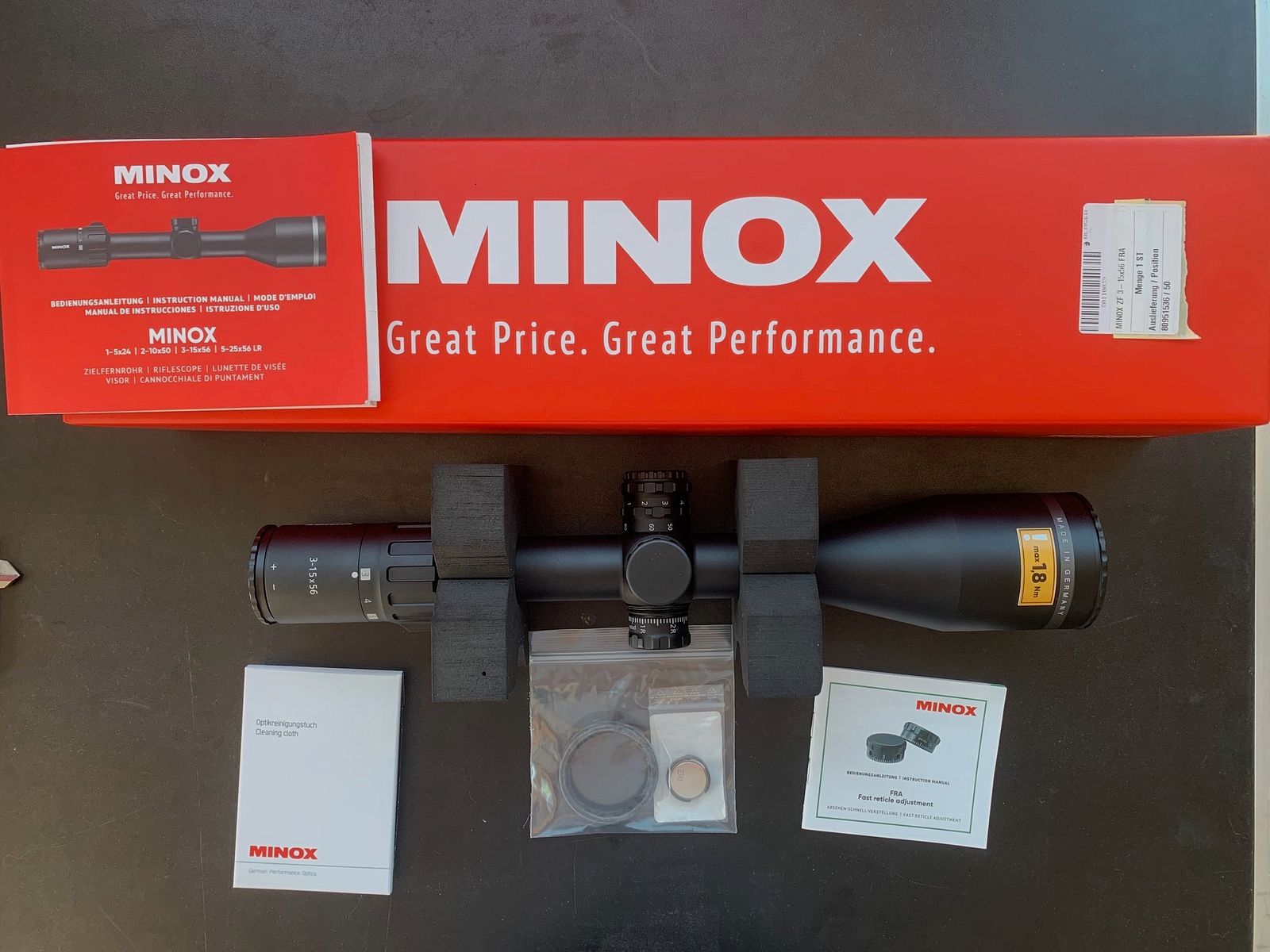 Minox Allrounder 3-15x56 FRA
