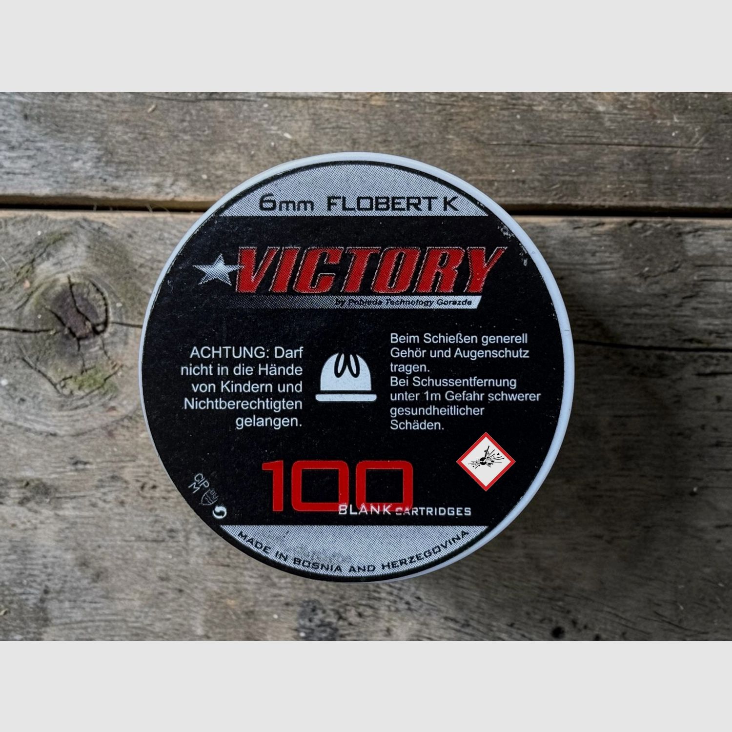 Victory Platzpatronen Kal. 6mm Flobert