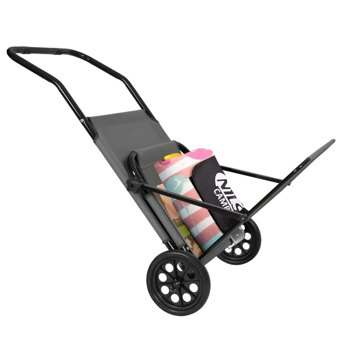 NC3307 Ligstoel in Grijs Grootte 148x52x57cm, afbeelding 4 van 7
