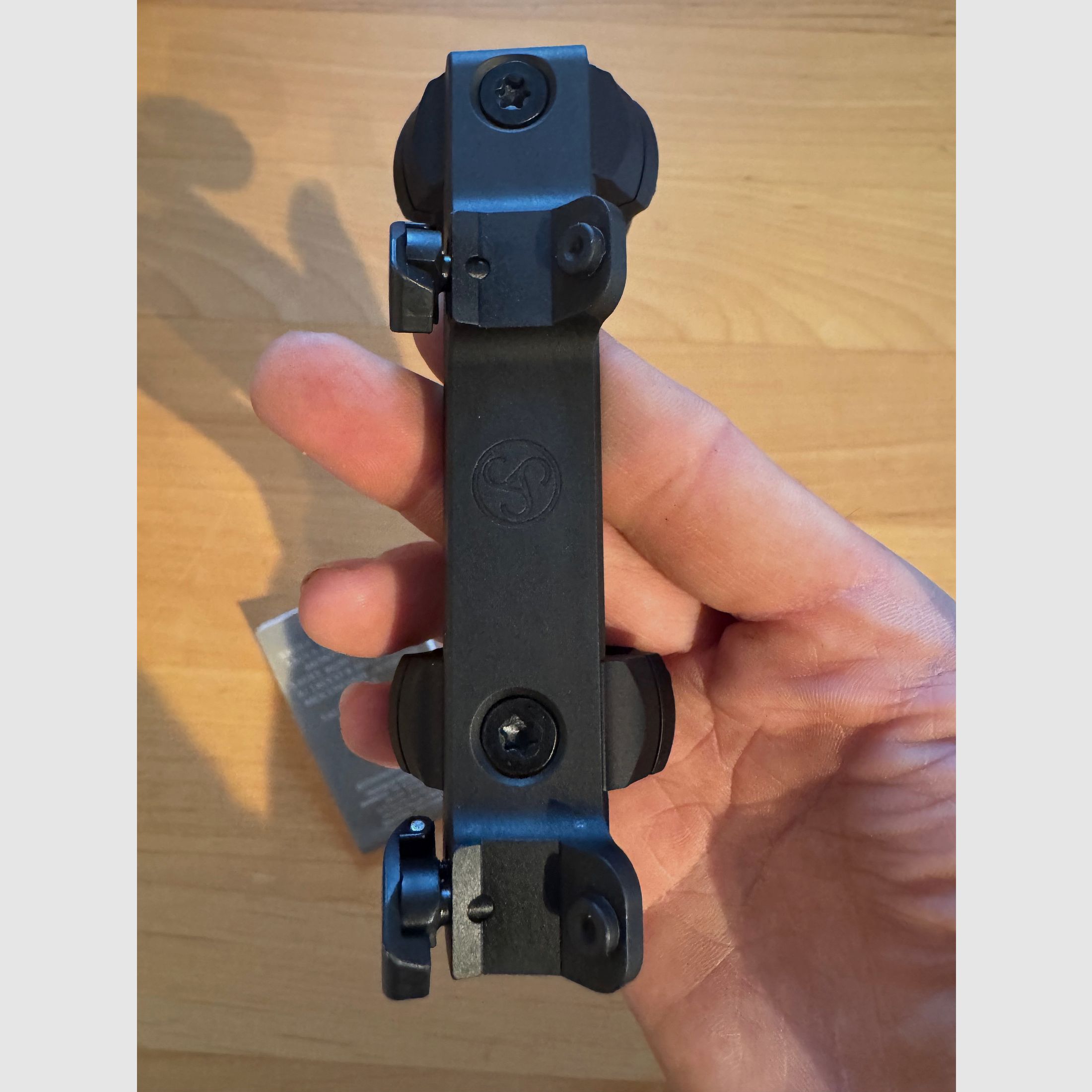 Sauer/Blaser saddle mount with 30mm rings