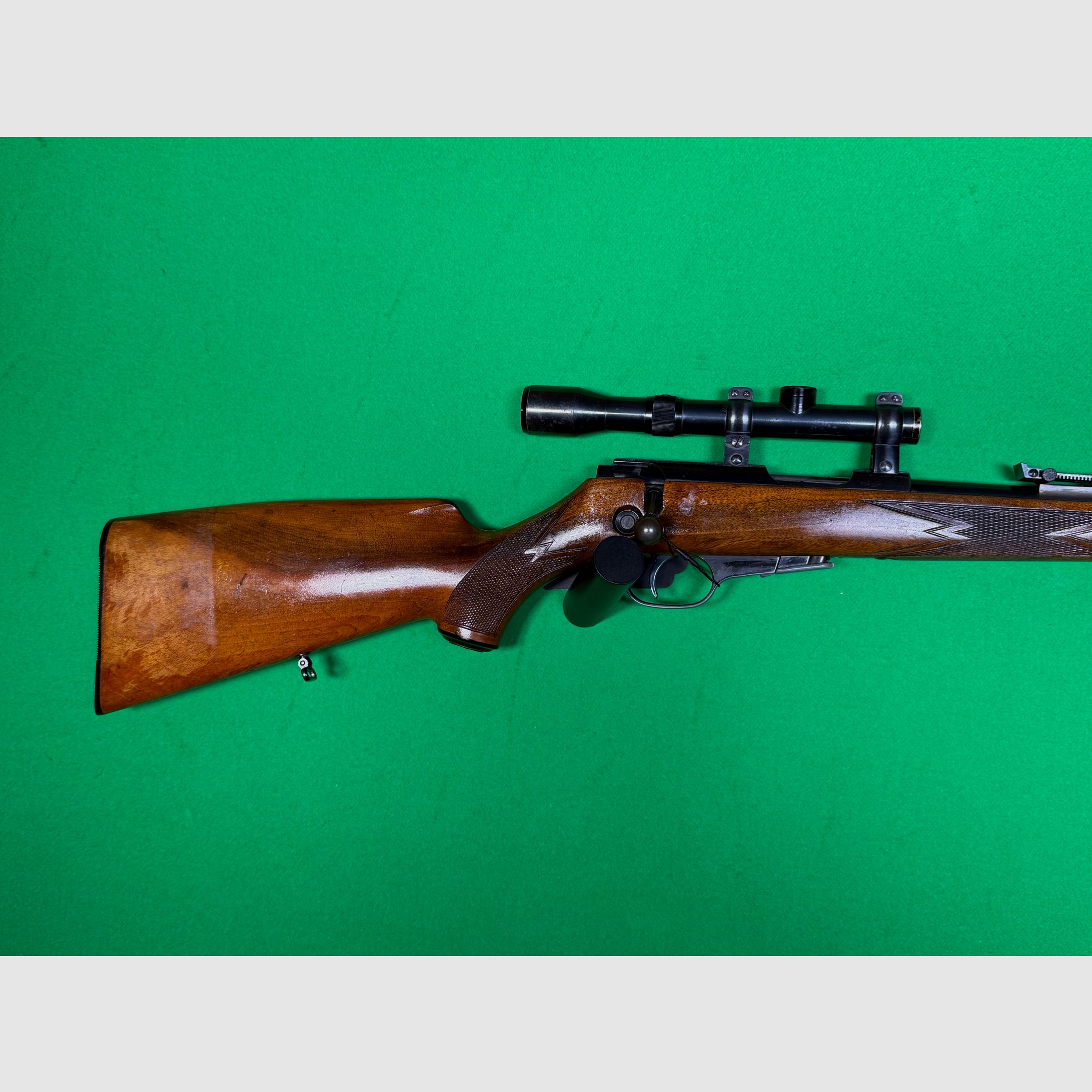 Carl Walther Kleinkaliber-Repetierbüchse in .22lr mit ZF