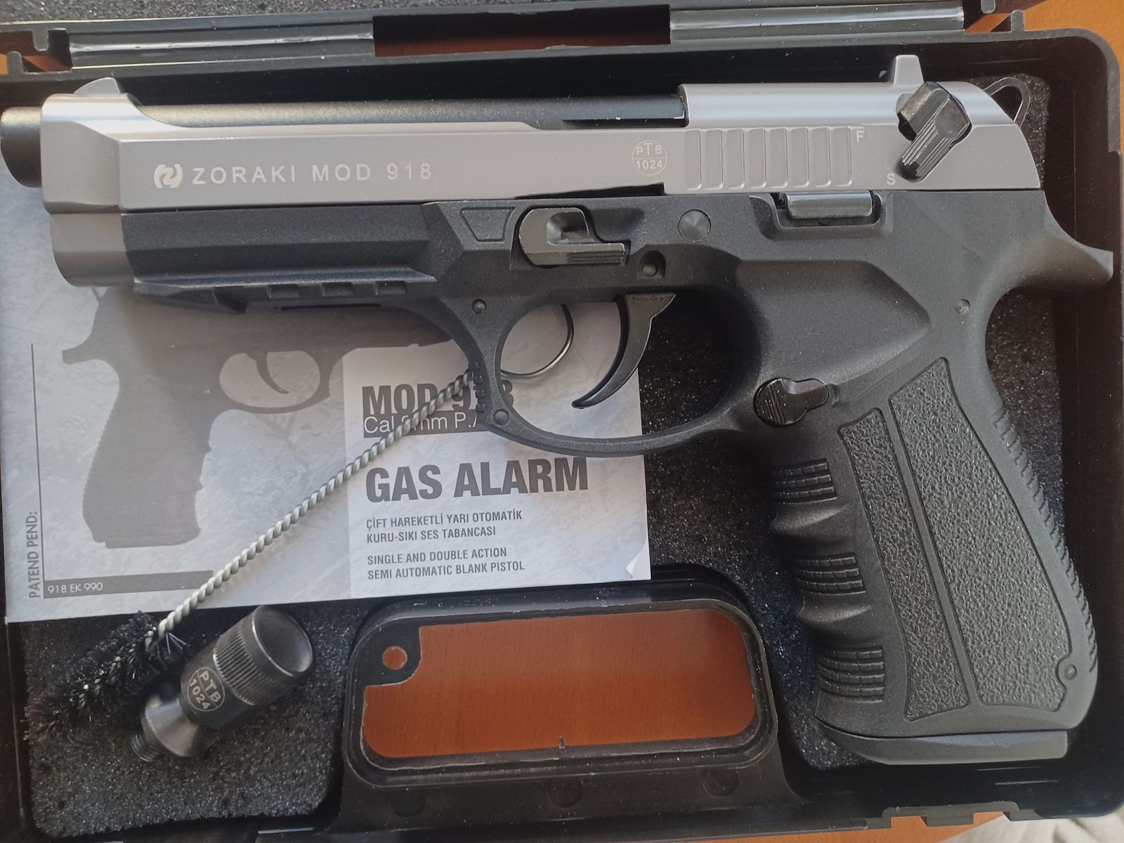Zoraki 918 cal. 9mm P.A.K., image 1 of 4