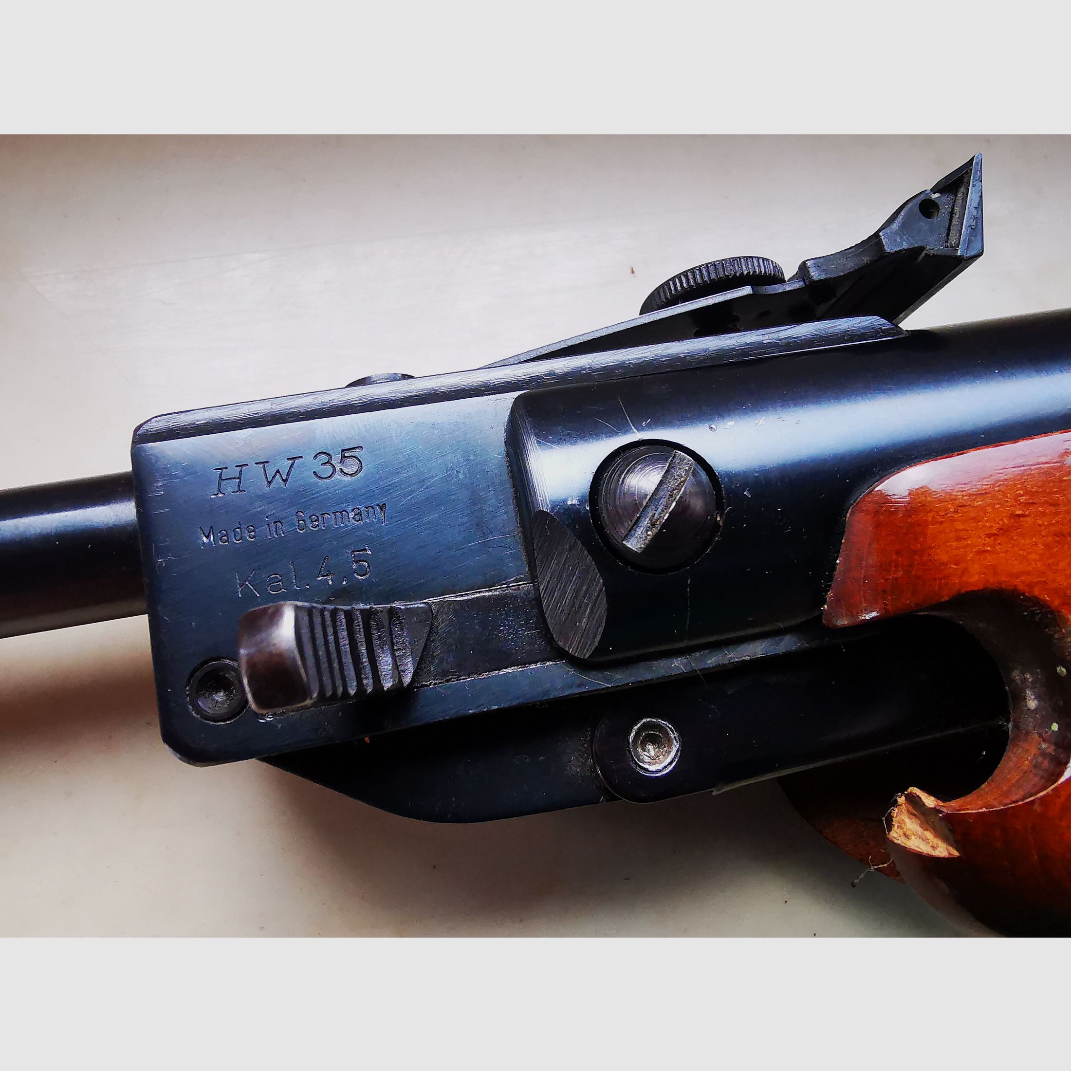 WEIHRAUCH HW35 cal. 4.5 with optics 4x20