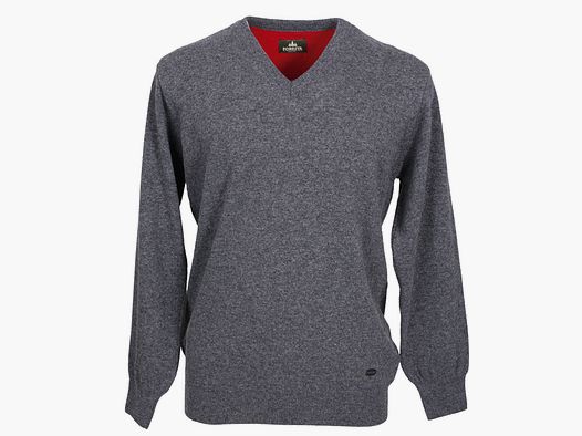 Foresta Albert V-Pullover 48 grau
