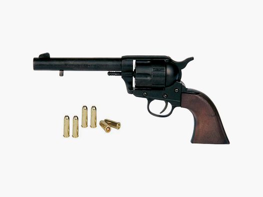 Revólver occidental 45 Peacemaker negro