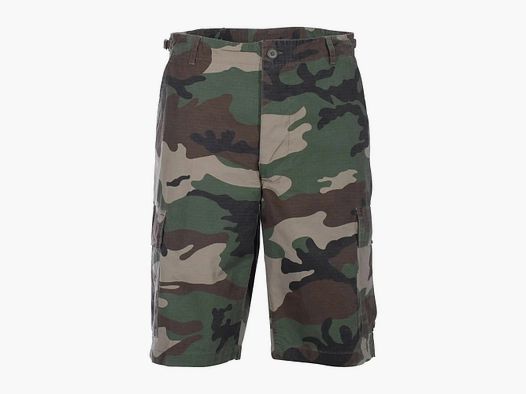 Mil-Tec Bermuda Shorts US Prewash - Woodland / M Uomini