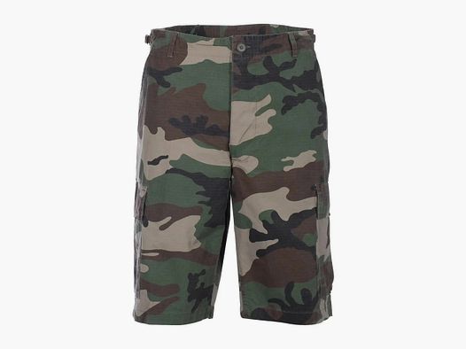 Mil-Tec Mil-Tec Bermuda Shorts US Prewash - Woodland / S Herren