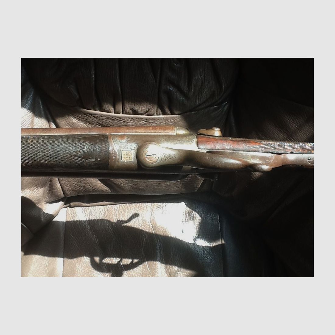 P.Ward, Henfield damask pistol / England, image 3 of 3