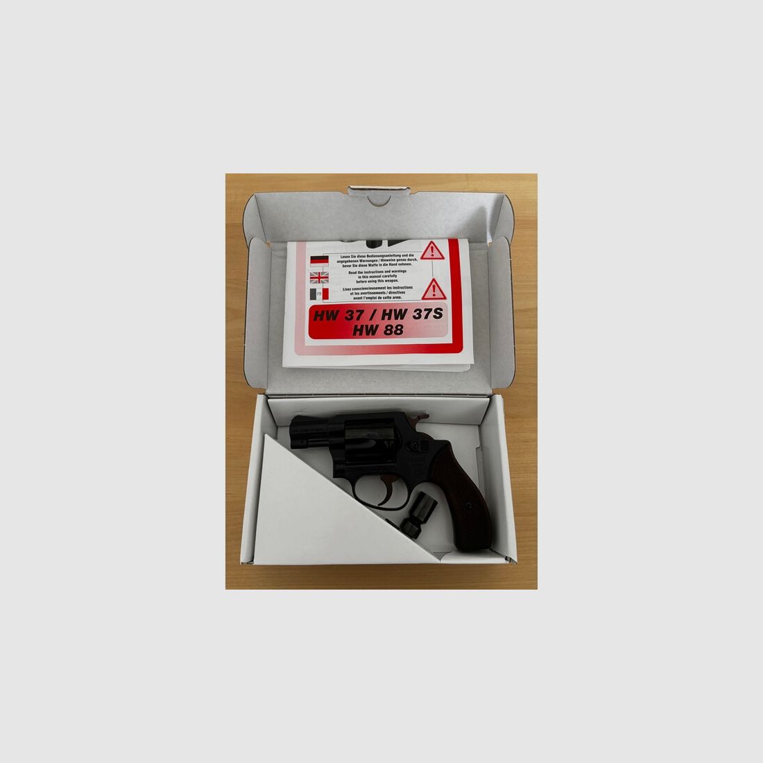 Schreckschuss Revolver Weihrauch Sport Arminius HW 37