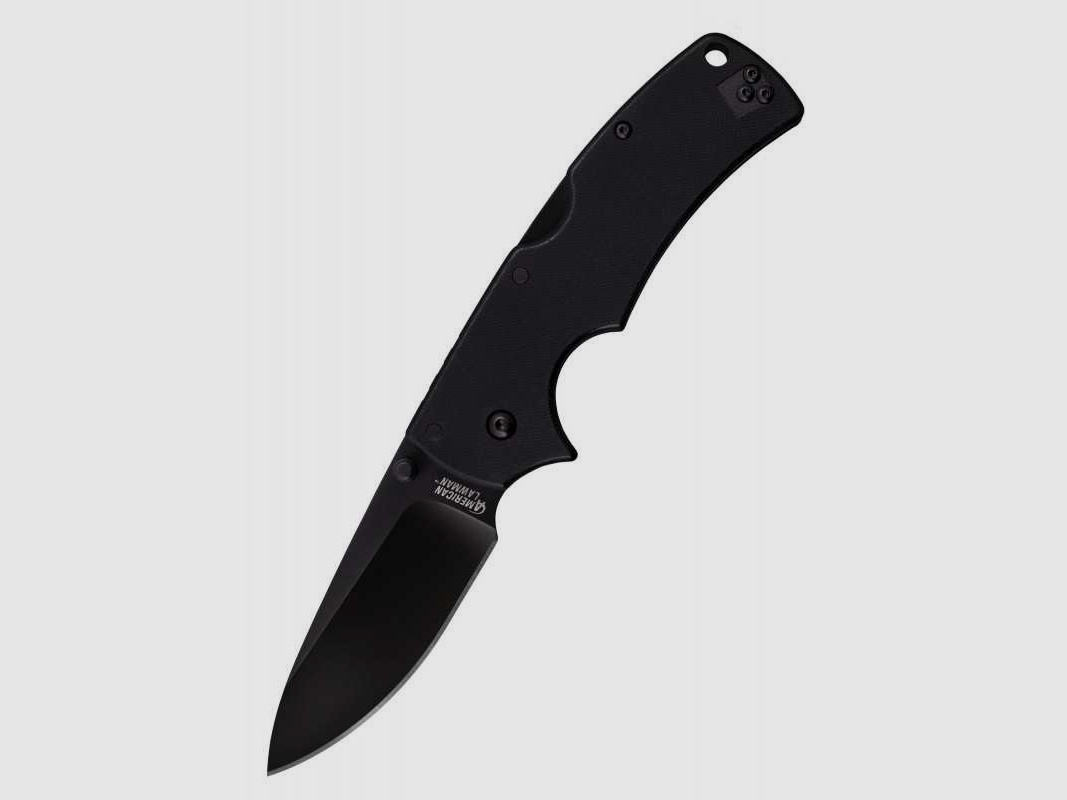 Cold Steel American Lawman Taschenmesser, S35VN, Schwarz
