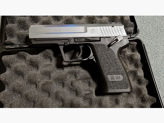 Röhm RG 96 pistola de fogueo niquelada