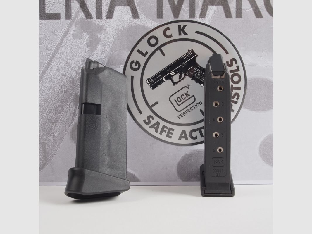 Chargeur GLOCK 43 avec Extension Cal. 9×19, image 1 sur 3