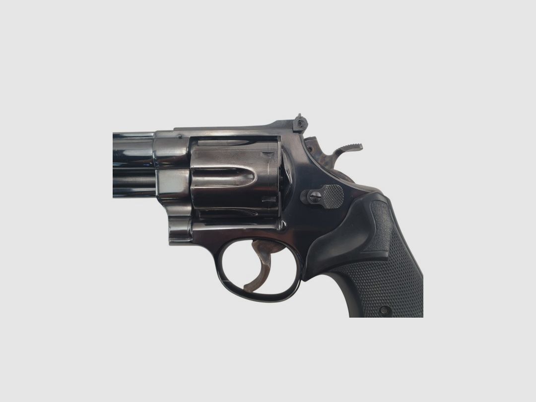 GELEGENHEITSAUSSTELLUNG - WUNDERSCHÖNER UND seltener REVOLVER SMITH & WESSON MODELL 25-5 KAL.45 COLT, Bild 10 von 13