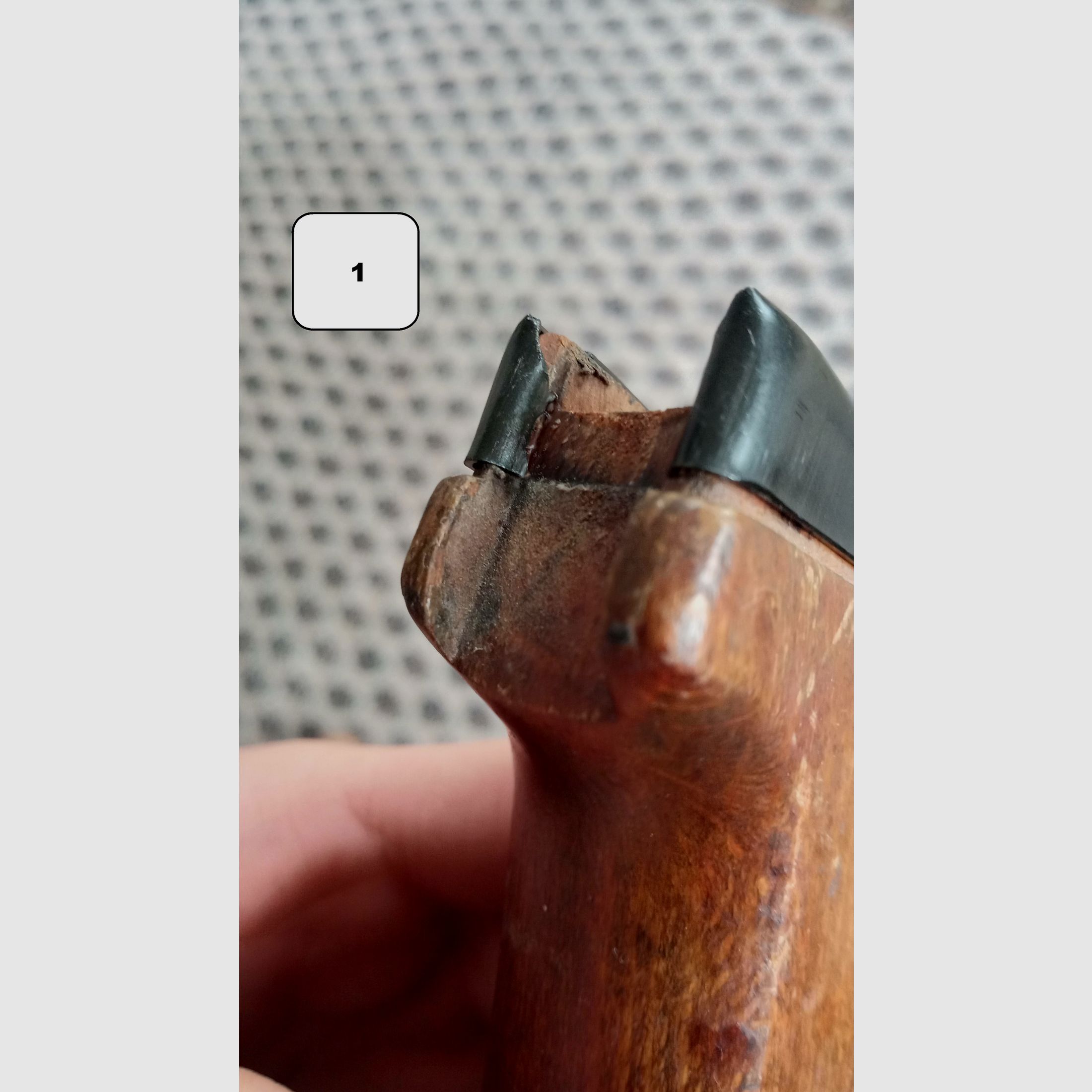 Originele Hongaarse AMD-63 pistoolgrepen van beukenhout // AMD 65 AKM grip beukenhout