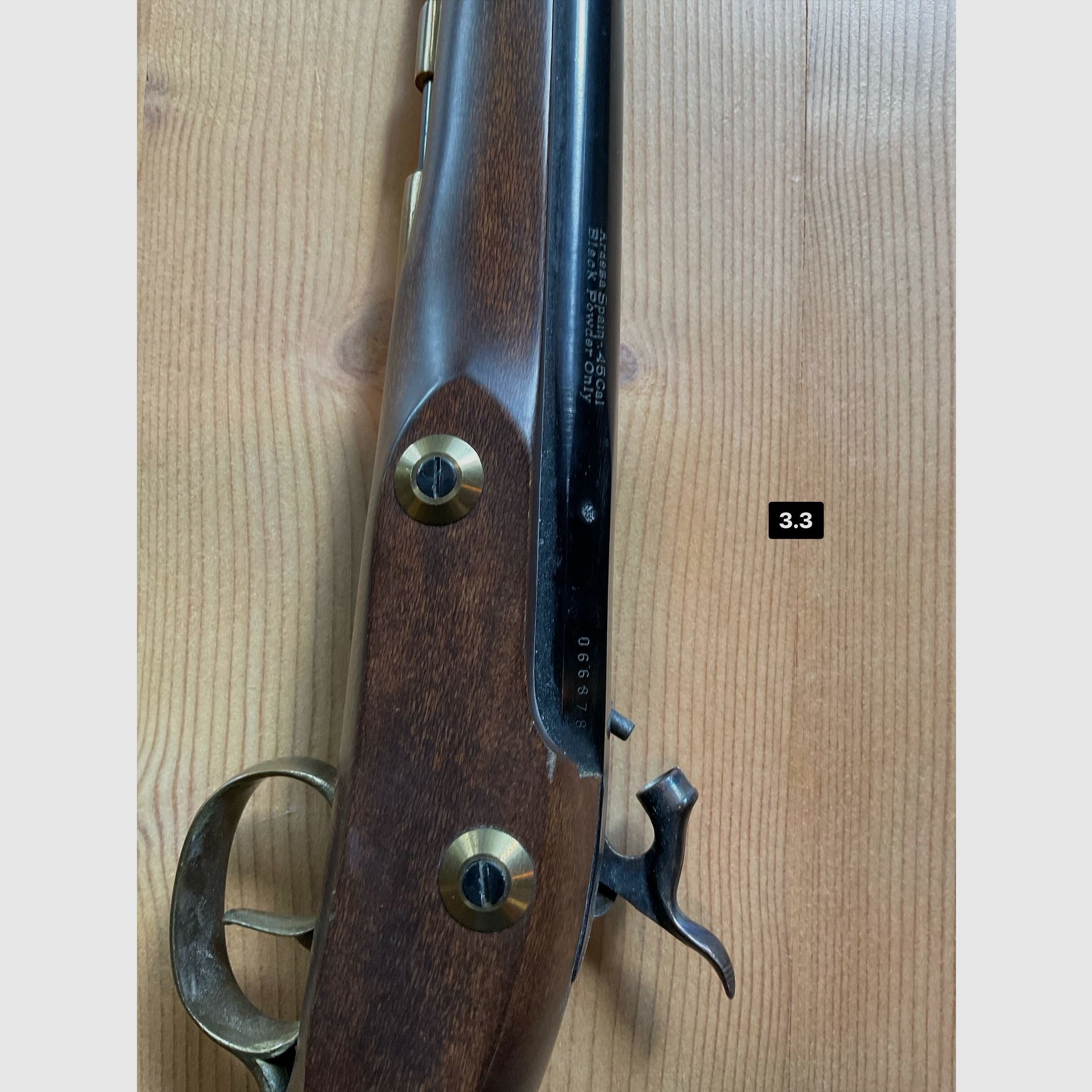 Schwarzpulver Vorderladerpistole