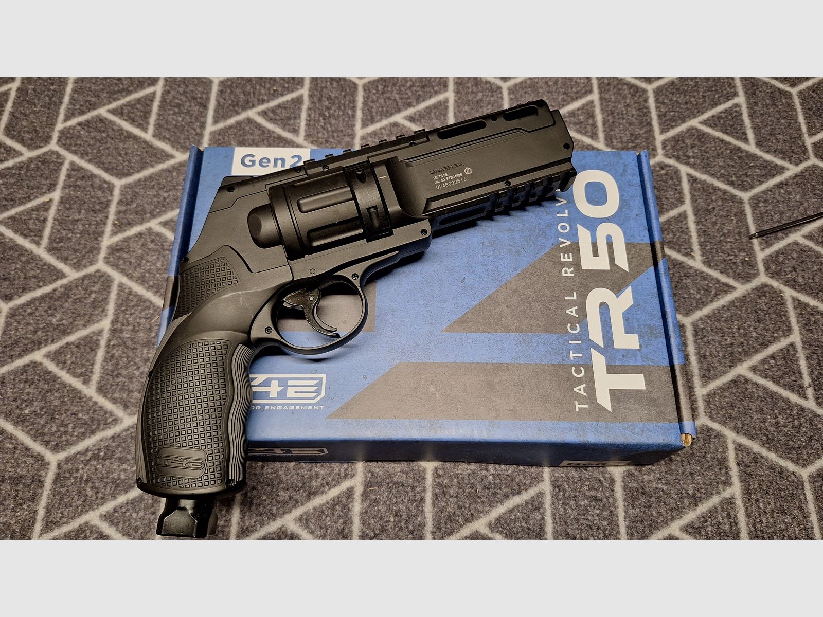 T4E TR 50/HDR50 Gen2 Revolver Co2 cal .50 - Kit premium - Neuf !