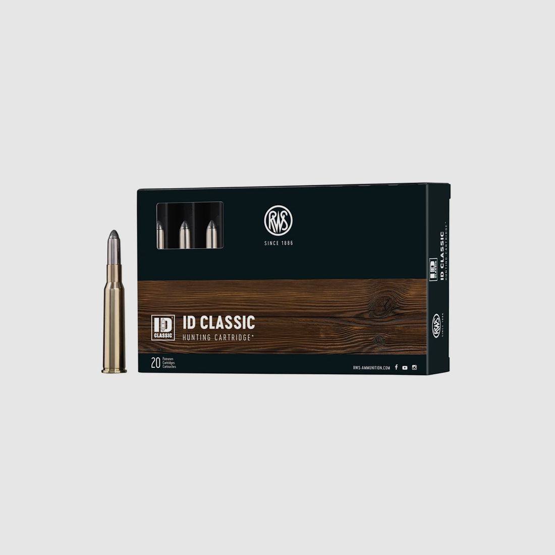 RWS 7x57 R 11,5g ID Classic 20 cartucce