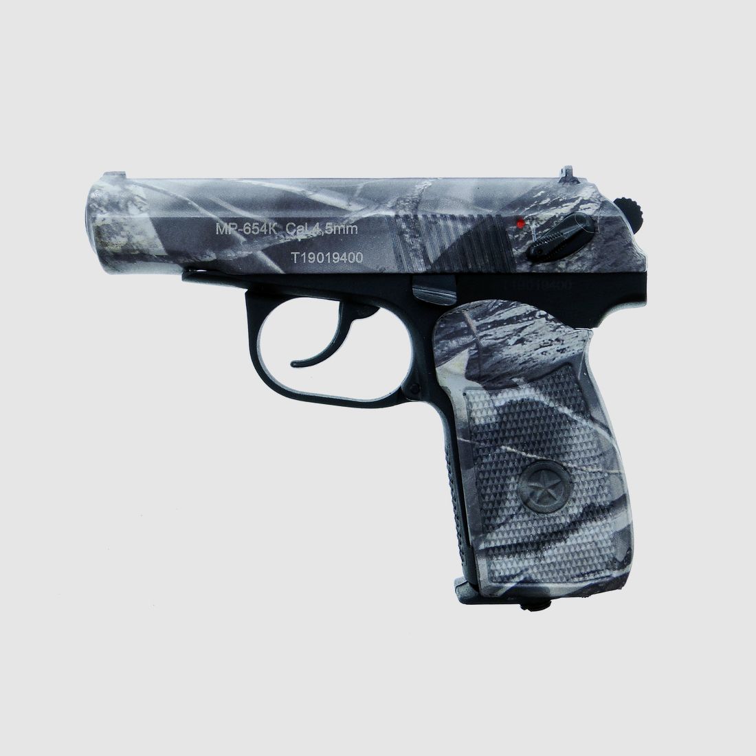 Pistolet à air Makarov Baikal MP-654K-23 camo cal. 4,5 mm