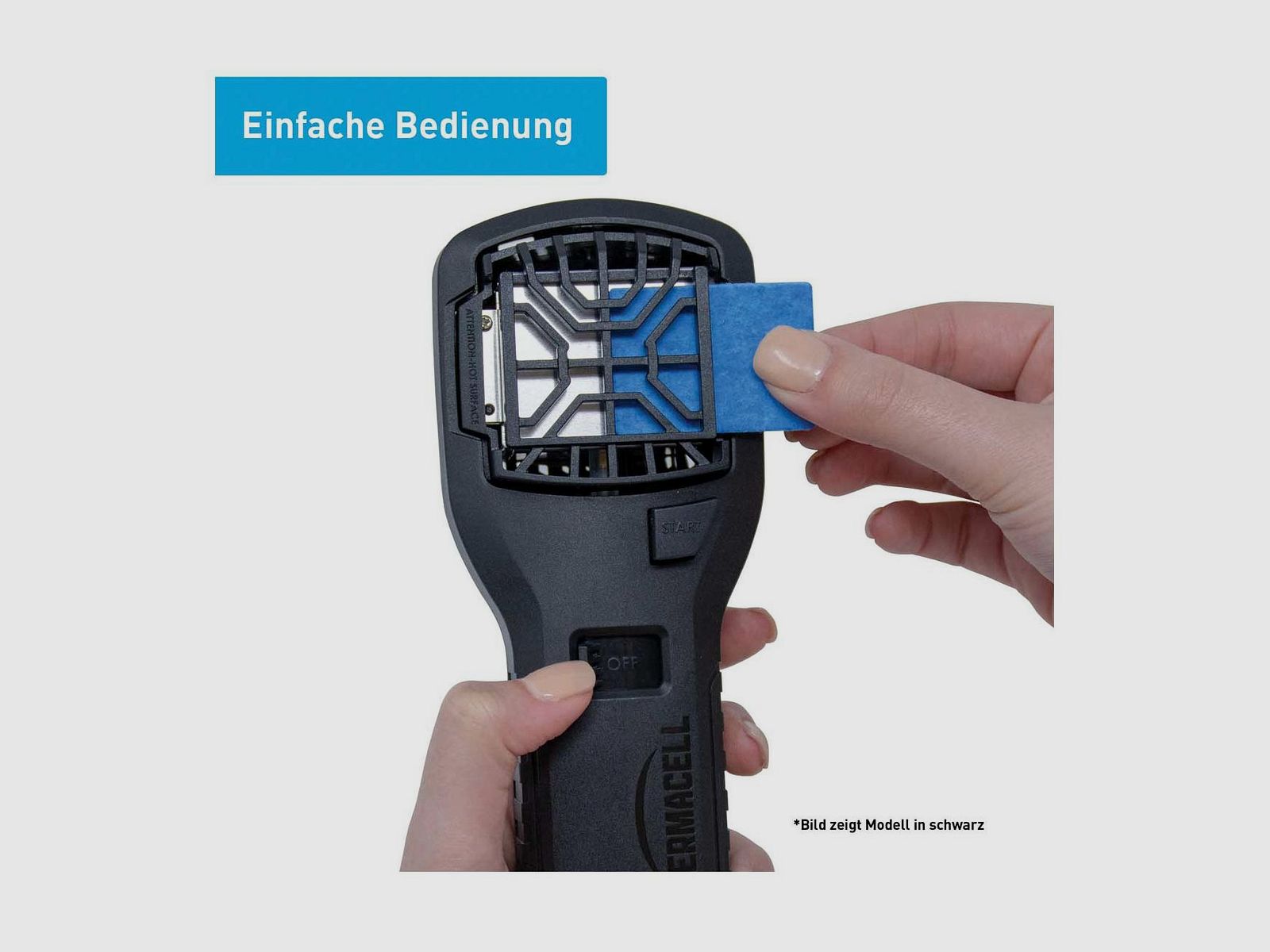 THERMACELL 920103 Ochrona przed komarami Urządzenie ręczne MR-300 białe