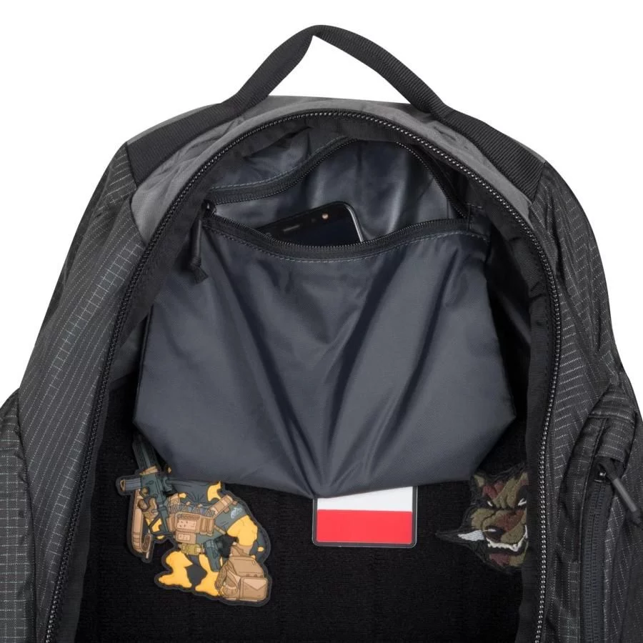 Plecak Downtown, Nylon, szary, 27.4 L, zdjęcie 20 z 56