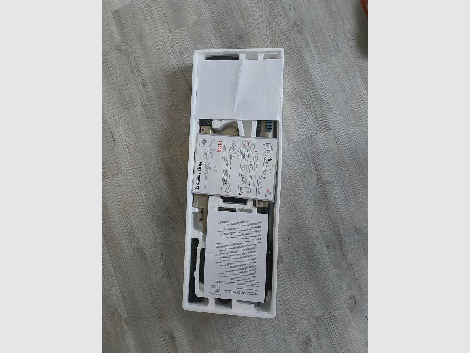 Bien MB4410D Remington MSR Réparation-Airsoft Ressort 1,7 Joule 6mm BB