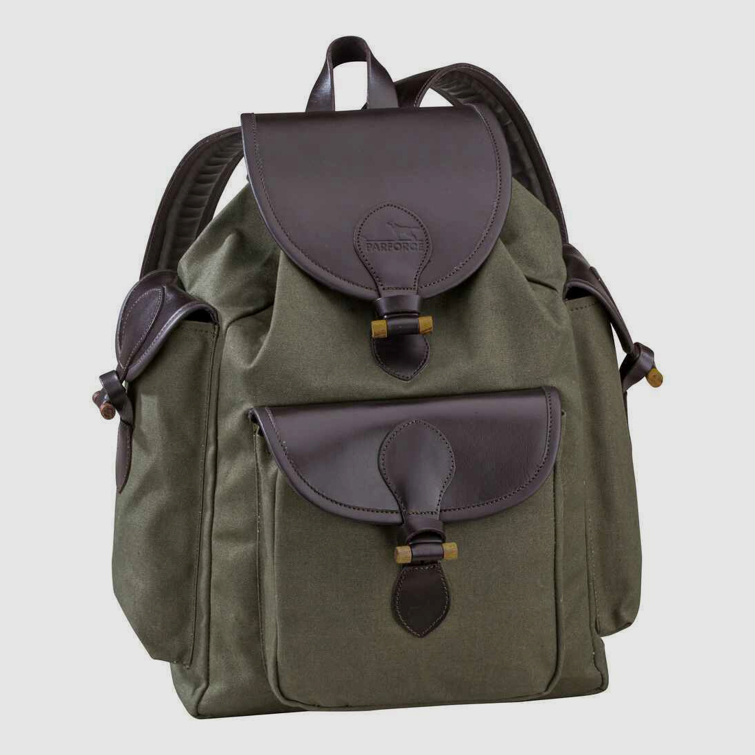 Parforce Rucksack mit Lederapplikationen