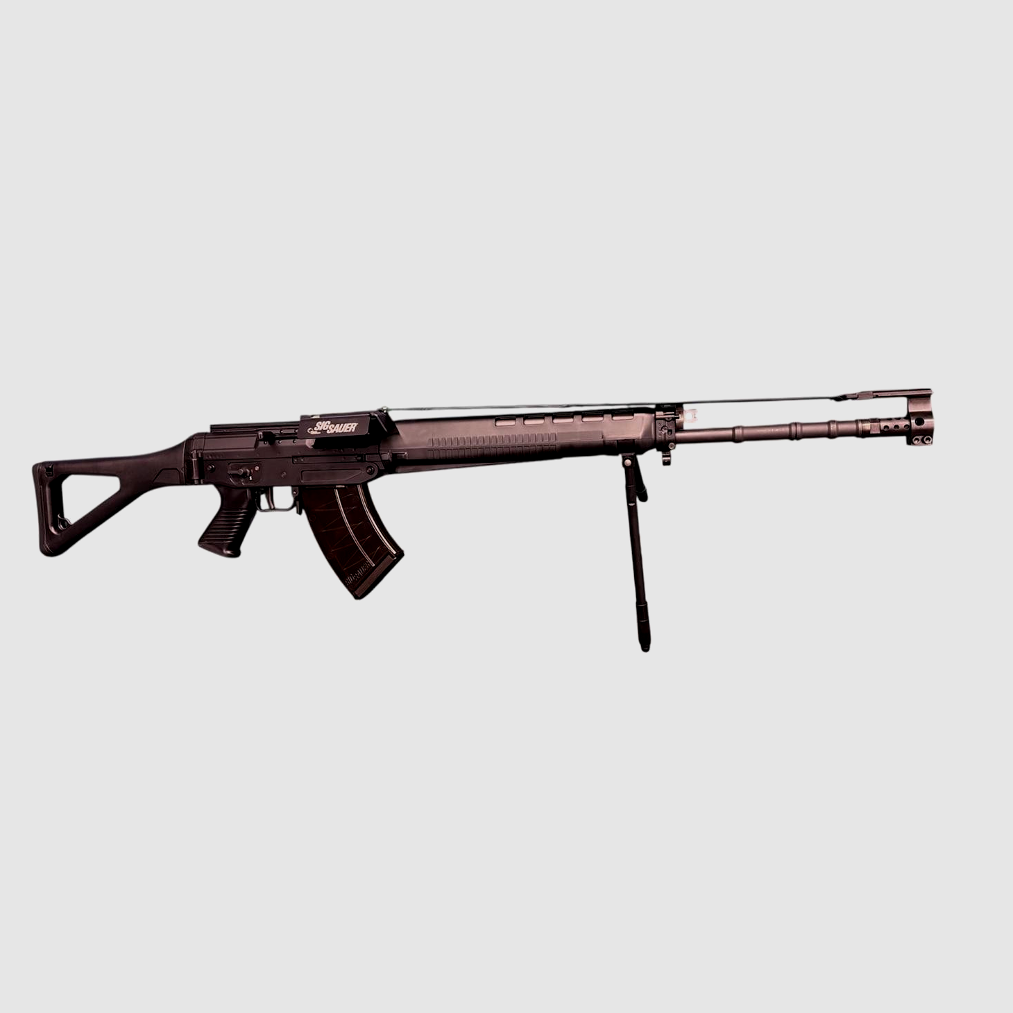 SIG SG-711 Sport Sturmgewehr, Kal. 7,5 x 55 mm (GP11) Diopter-Version - Tunnel 11mm Prisma, MT 5/8x24 UNEF