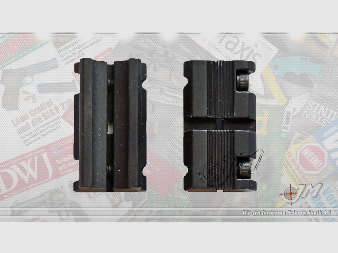 11 mm auf Weaver Adapterbasis