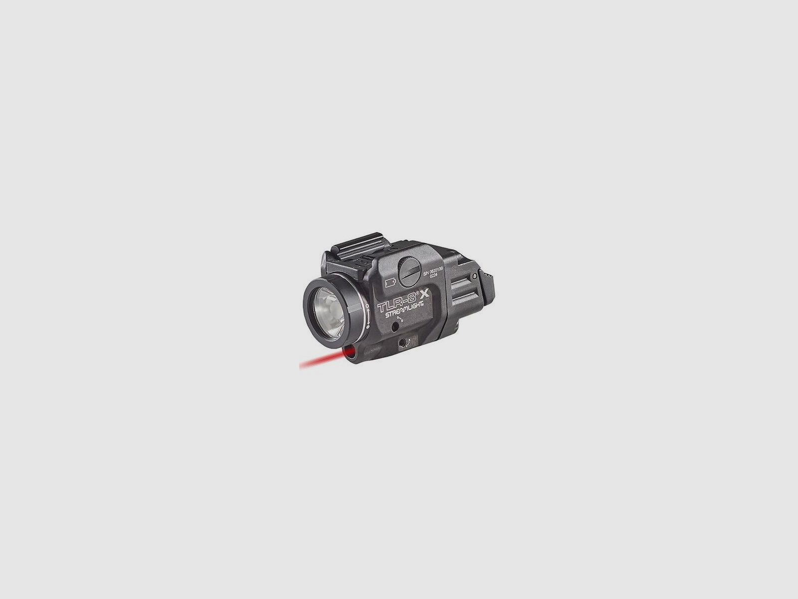 STREAMLIGHT TLR-8 X module tactique lampe/laser, rouge, avec stroboscope - 500 lumens, image 1 sur 4