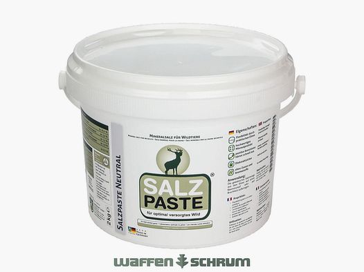Eurohunt DEUSA salt paste - neutral 2kg bucket