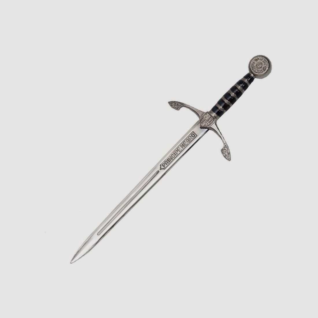 Miniatur Schwert schwarzer Ritter