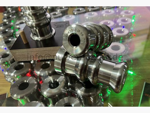 Cañón de pie PK nuevo de acero inoxidable, de forma hermosa, cañón de pie muy ruidoso, desde 99 € - fabricado en Alemania