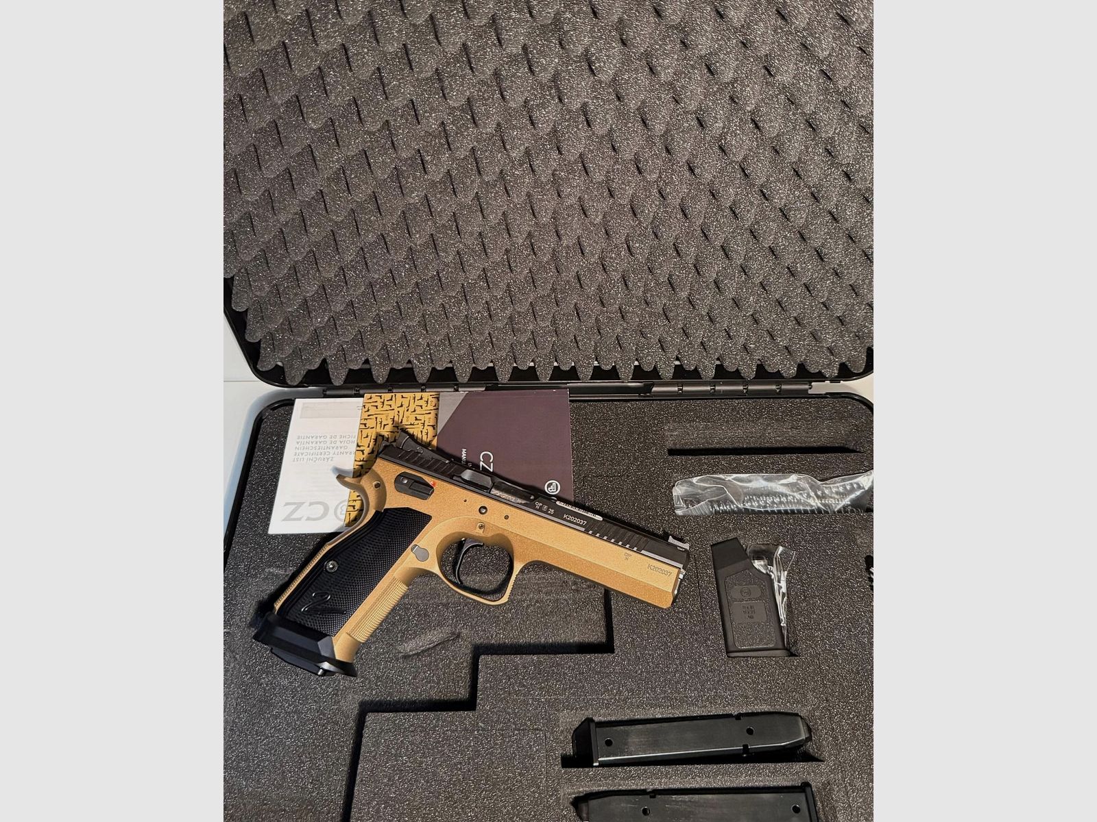 CZ Pistol TS 2 Deep Bronze
