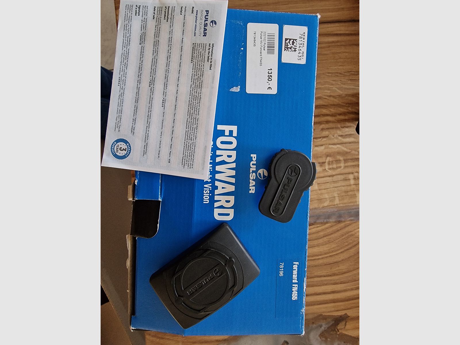 Pulsar Forward FN 455 Digital Night Vision Scope 