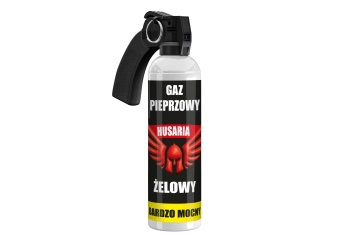 Gaz pieprzowy żelowy Husaria 400 ml gaśnica