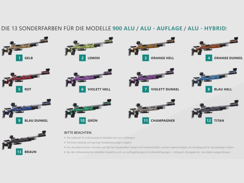 FEINWERKBAU LG900 Sonderfarbe