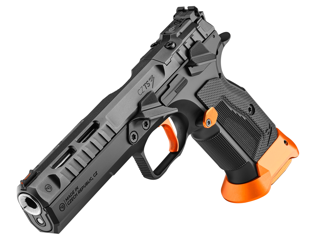 CZ – Pistolet / TS 3 / Pomarańczowy / 9mm / 20 strzałów, zdjęcie 3 z 5
