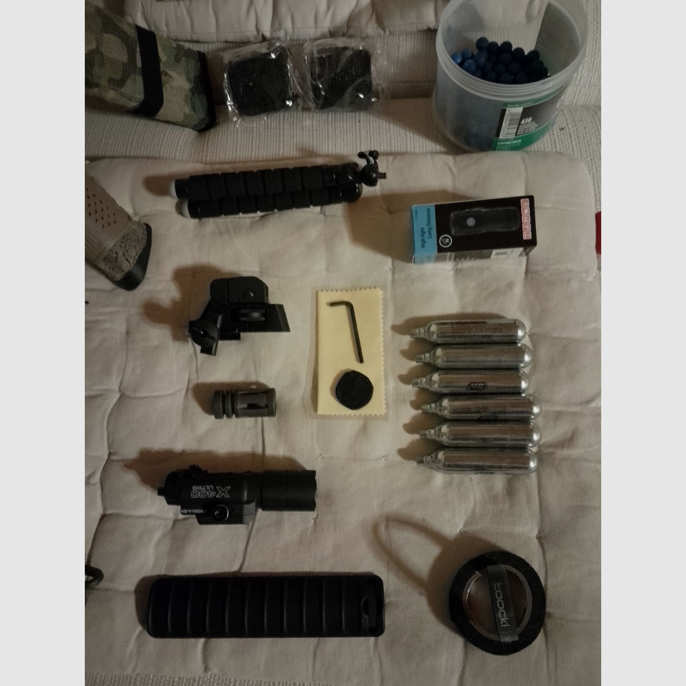 Combat Set T4E t4m RIS CO2 Druckluft Sturmgewehr Ram Tarnung  Holo Visier Laser Entfernungsmesser Home Defense Gewehr cal .43 upgraded Paintball Markierer