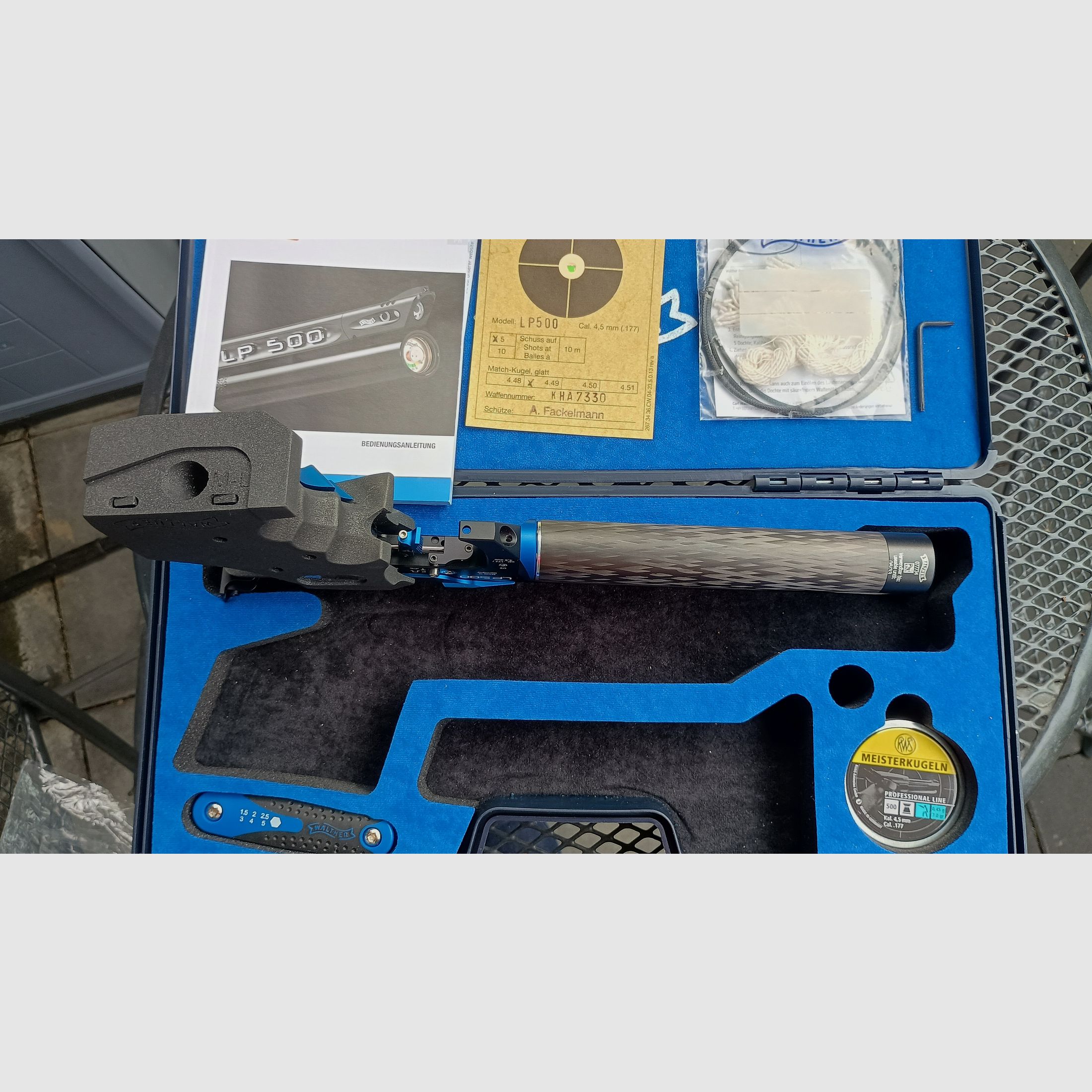 Walther LP500 Meistermanufaktor Rechts