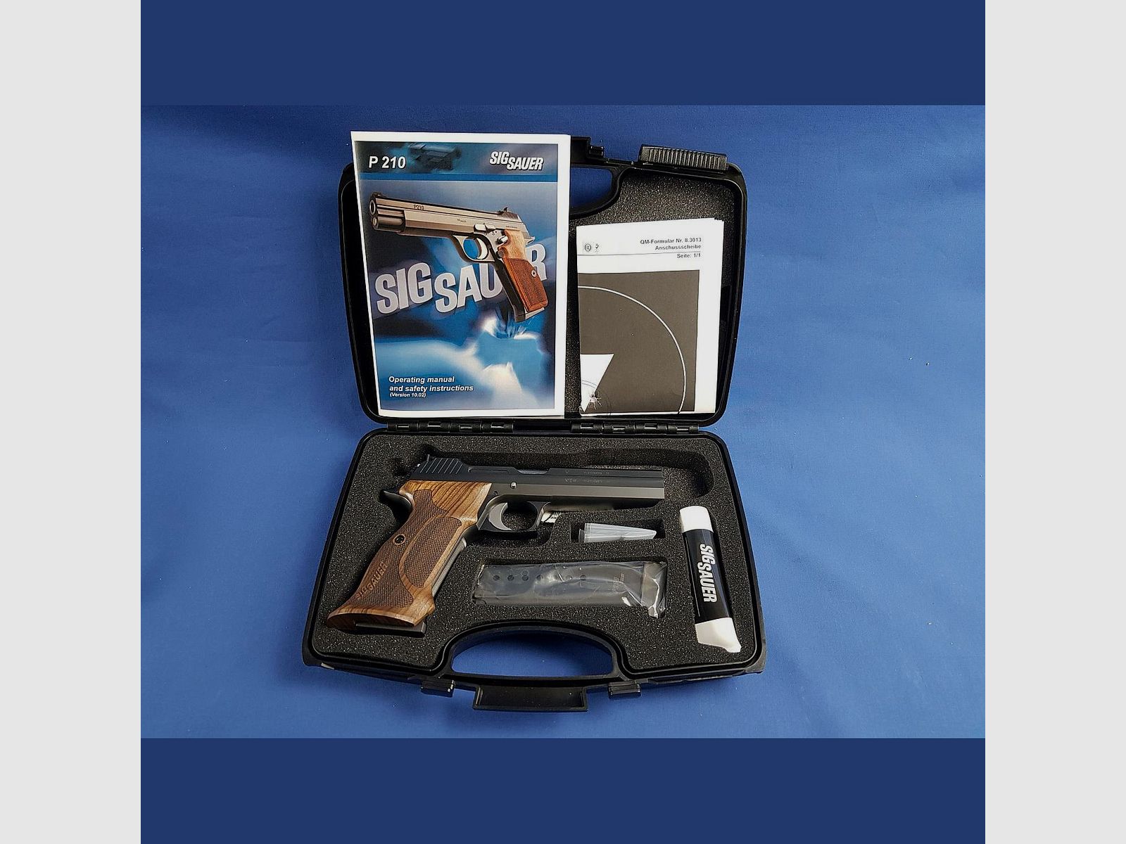 Sig Sauer P210 Supertarget Black, Kal.9×19 LL:5″, Bild 4 von 4