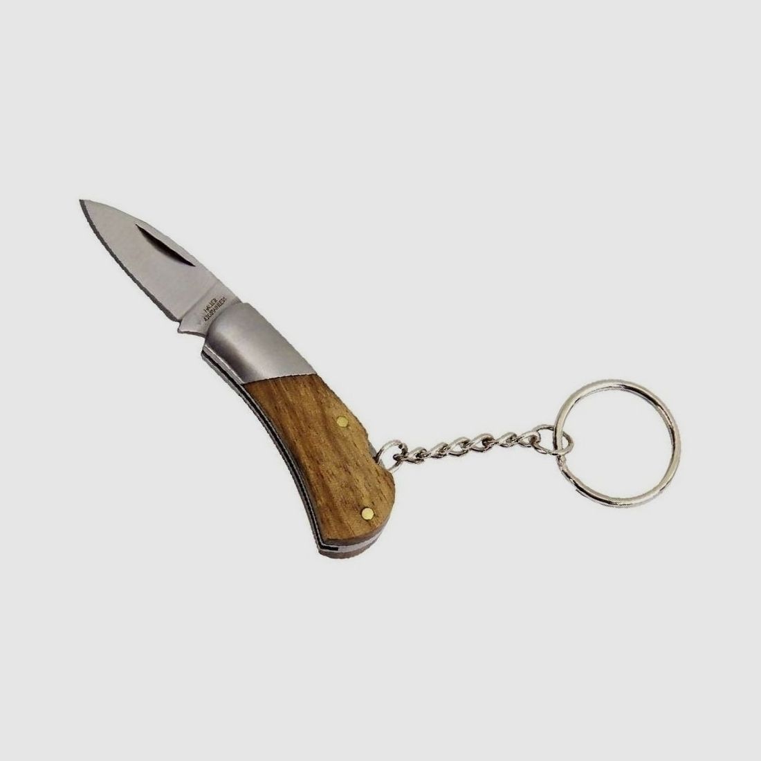 Mini Taschenme Zebraholzgr. Schlsselrin