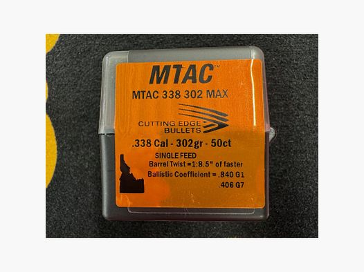 Cutting Edge Bullets MTAC .338 302 grs MAX (x50)