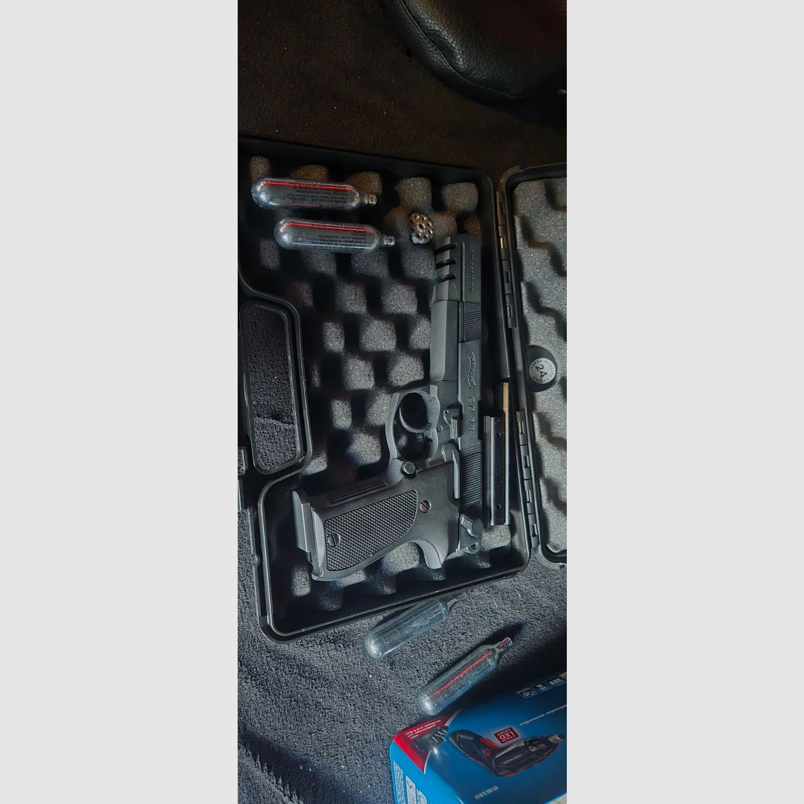 CP88 Competition 4.5mm black incl. adapter